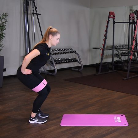 Monster walk z gumą mini band Monster walk z gumą mini band