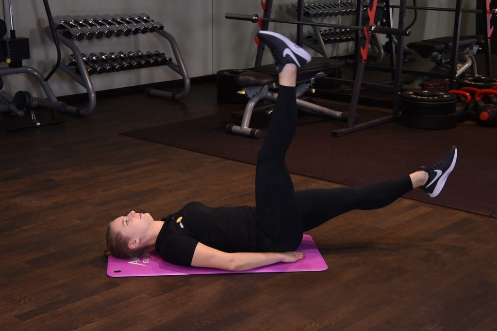 Nożyce pionowe w leżeniu tyłem Nożyce pionowe w leżeniu tyłem