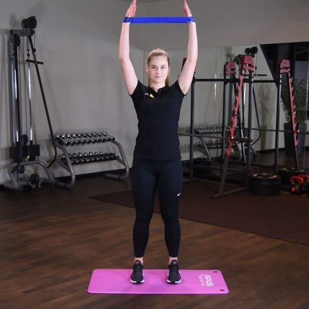 Pajace z gumą mini band na nadgarstkach Pajace z gumą mini band na nadgarstkach