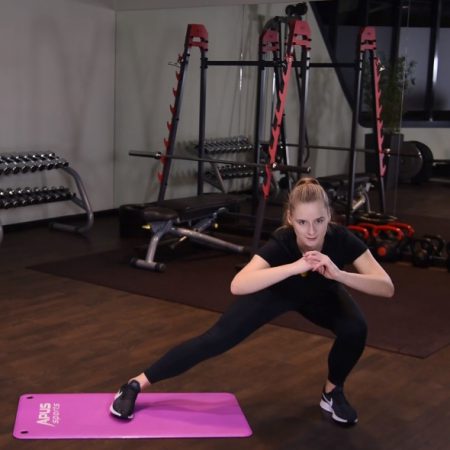Ćwiczenie Przysiad do boku - just be fit