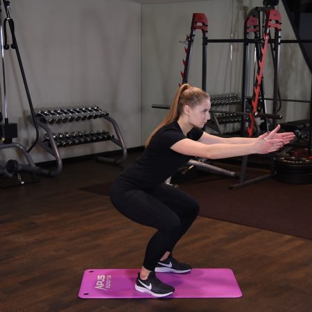 Przysiad z pulsowaniem