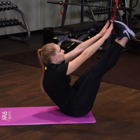 Scyzoryki w leżeniu tyłem Scyzoryki w leżeniu tyłem - just be fit