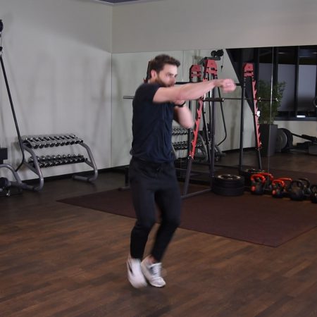 Bieg bokserski Ćwiczenie Bieg bokserski - just be fit