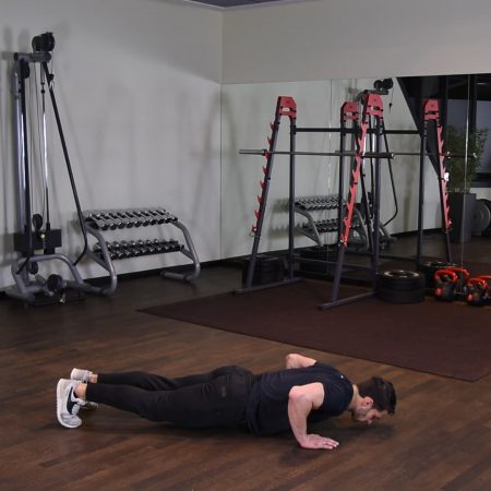 Burpee z pompką i wyskokiem Burpee z pompką i wyskokiem - just be fit