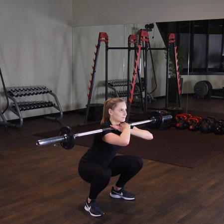 Przysiad kulturystyczny - fronty