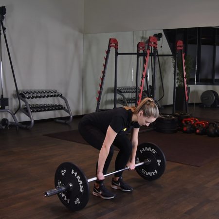 Martwy ciąg ze sztangą Martwy ciąg ze sztangą - just be fit