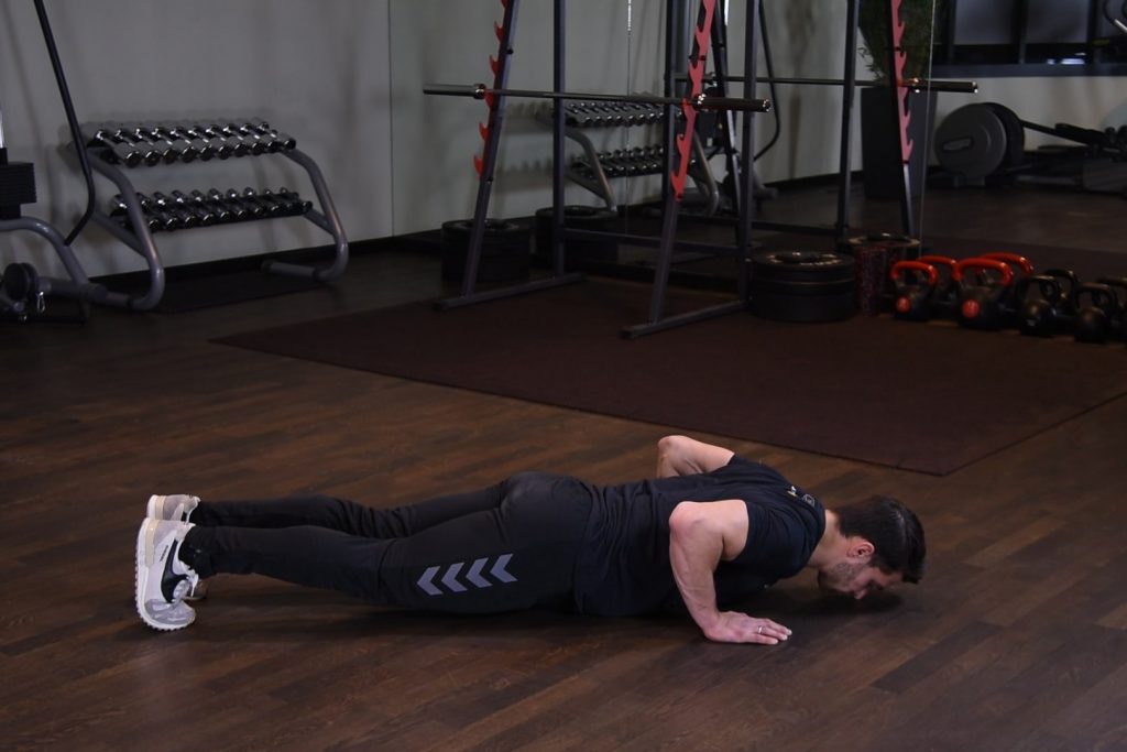 Pompka Ćwiczenie Pompki - just be fit