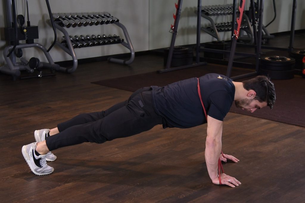 Pompki z gumą power band Pompki z gumą power band - just be fit