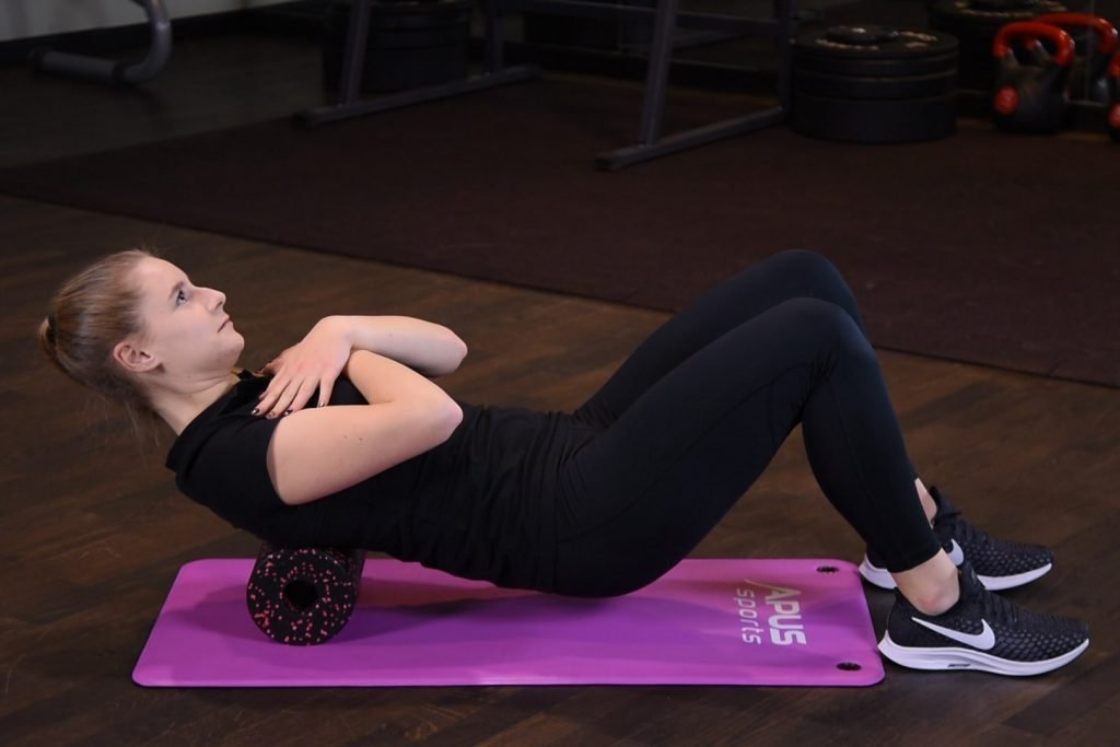 Rolowanie kręgosłupa piersiowego Rolowanie kręgosłupa piersiowego