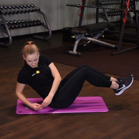 Russian twist Ćwiczenie Russian twist - just be fit