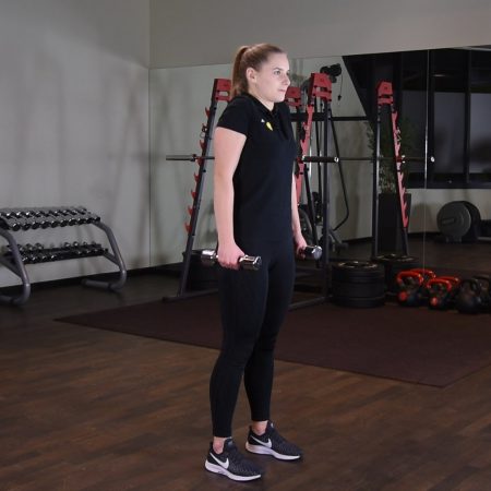 Szrugsy z hantlami Szrugsy z hantlami - just be fit