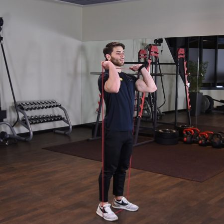 Thruster z gumą power band Thruster z gumą power band