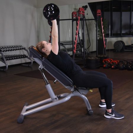 Wyciskanie sztangi na ławce dodatniej Wyciskanie sztangi na ławce dodatniej - just be fit