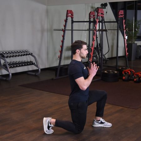 Ćwiczenie Wykroki - just be fit