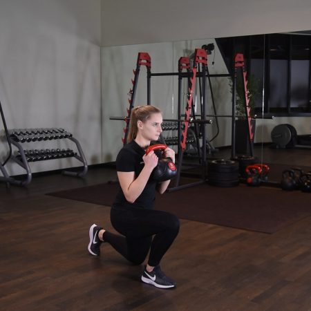 Zakrok z kettlebell Zakrok z kettlebell - just be fit