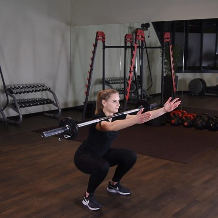 Zombie squat - Przysiad Zombie squat - Przysiad - just be fit