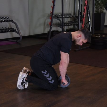 AB Wheel z klęku AB Wheel z klęku na brzuch - just be fit