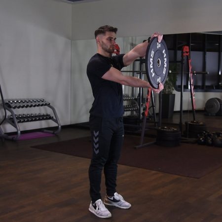 Kierownica Kierownica - ćwiczenie na barki - just be fit