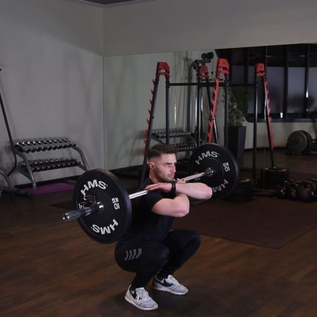 Przysiad kulturystyczny Ćwiczenie Przysiad kulturystyczny - just be fit