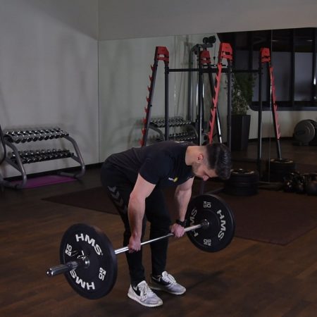 RDL ze sztangą Ćwiczenie RDL ze sztangą - just be fit