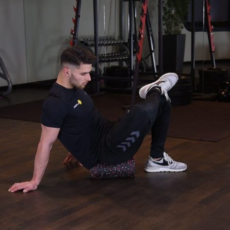 Rolowanie pośladka - just be fit