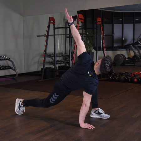 Rotacja w podporze Ćwiczenie Rotacja w podporze - just be fit