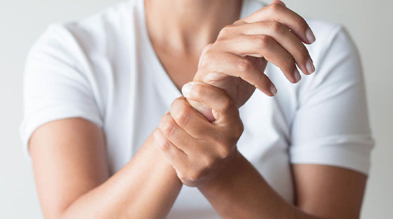 Zapalenie ścięgien nadgarstka