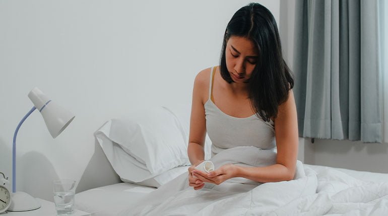 czy dieta pomaga na bezsenność