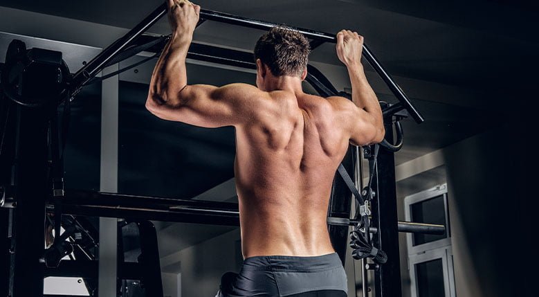 podciąganie na drążku