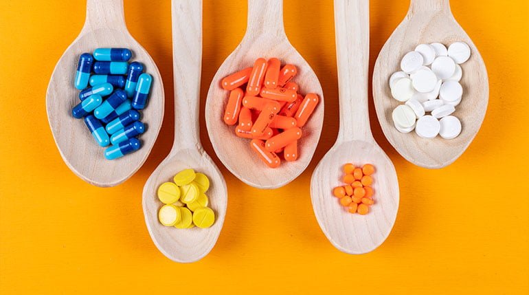 suplementacja różnych witamin