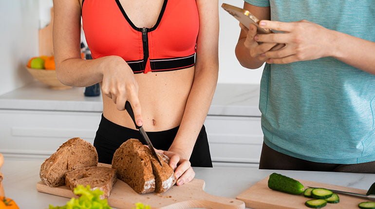 lekkostrawny posiłek przygotowywany przez parę