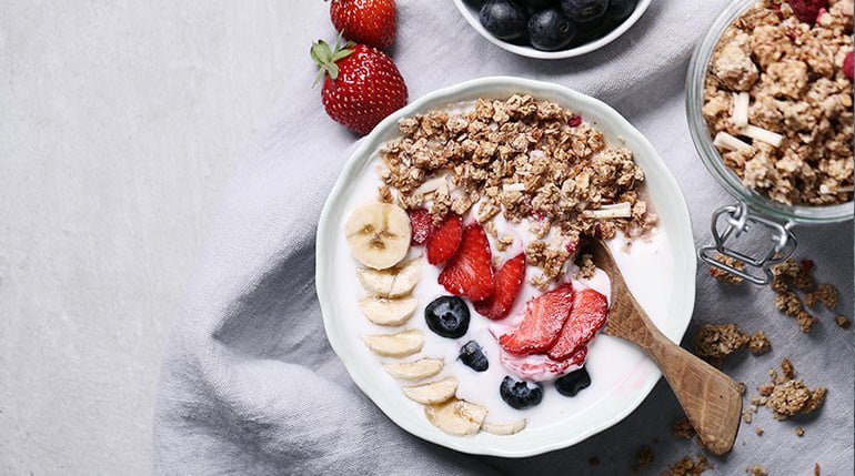 pomysł na śniadanie bez chleba - owsianka