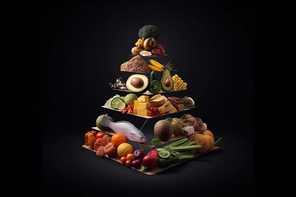 spożywanie produktów z piramidy żywieniowej jako klucz do zbilansowanej diety