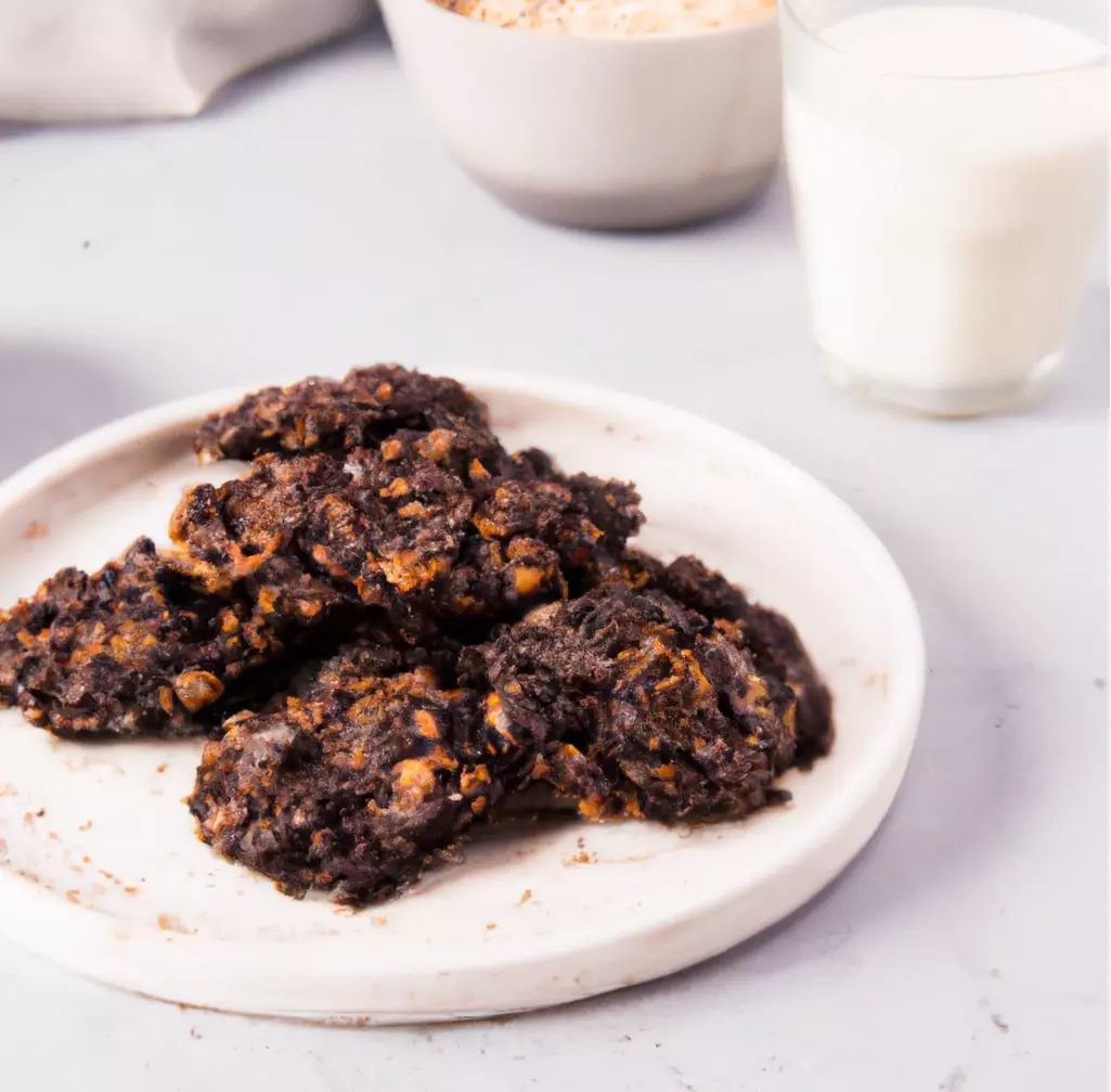 Ciasteczka bananowo-kakaowe