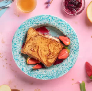 Ciasto drożdżowe z truskawkami