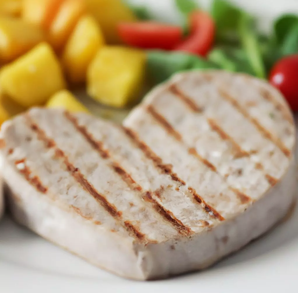 Grillowany stek z tuńczyka