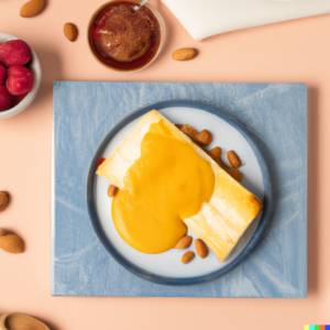 Jogurtowy sernik z musem mango