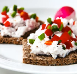 Kanapki z twarożkiem