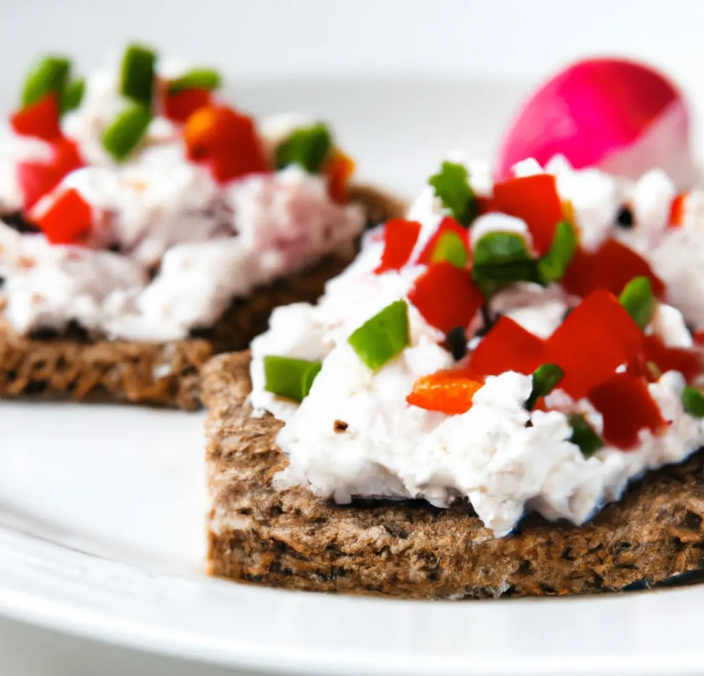 Kanapki z twarożkiem