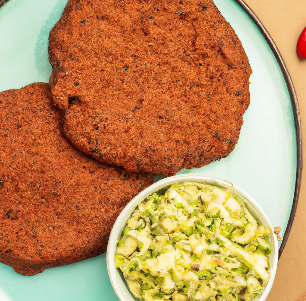 Kotlety z fasoli z surówką