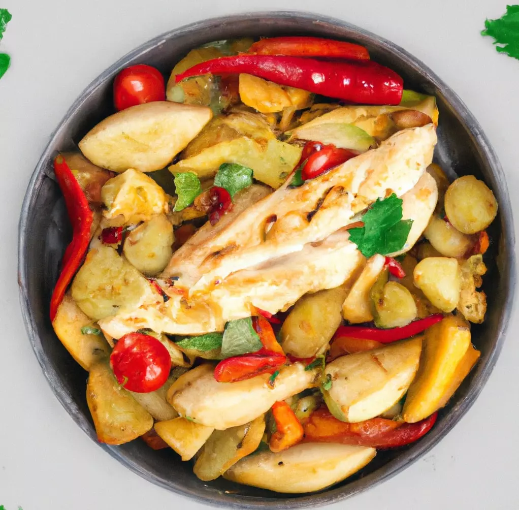 Kurczak po hiszpańsku