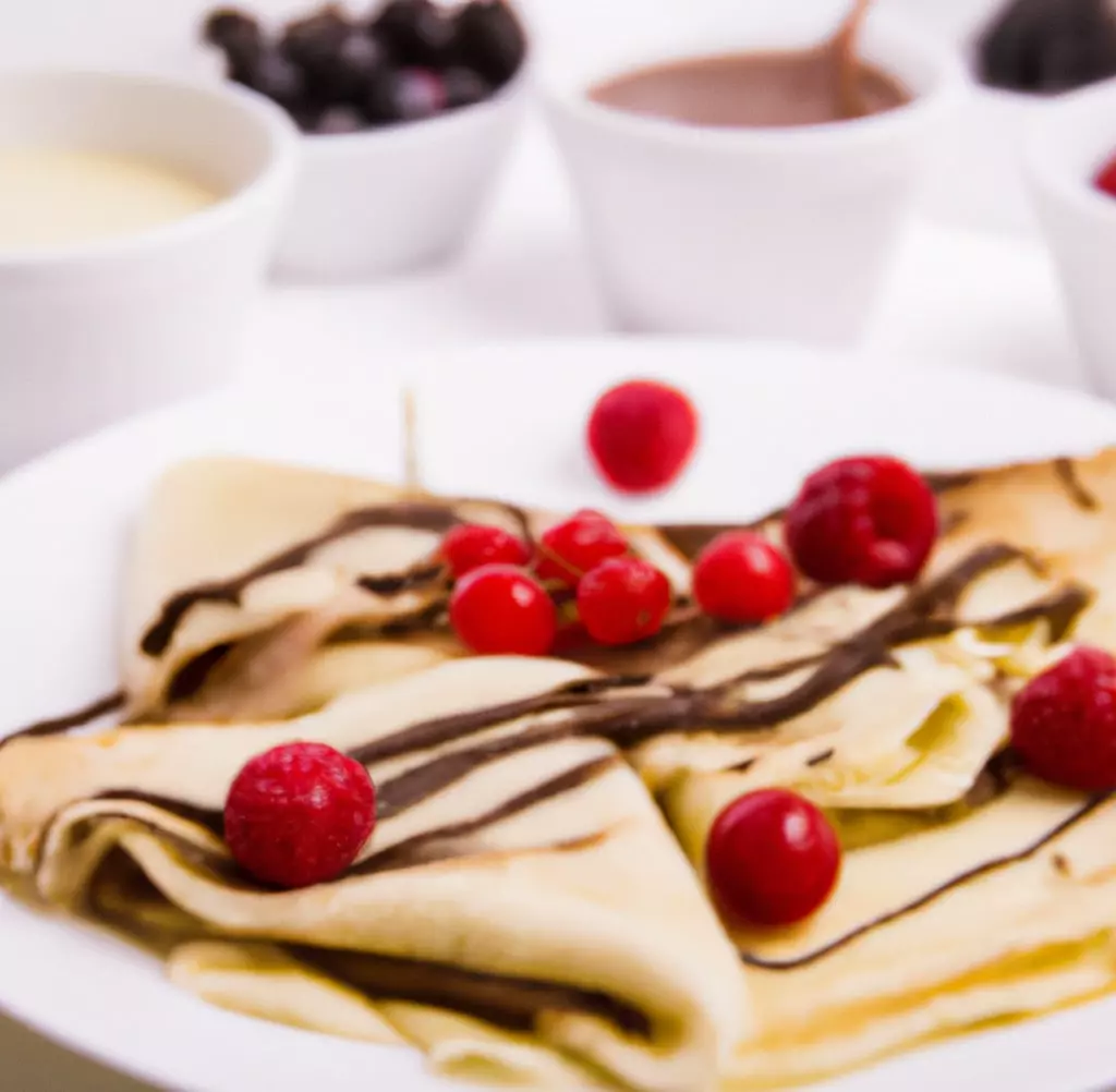 Naleśniki z kremem czekoladowym