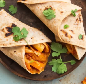 Naleśniki z kurczakiem i warzywami