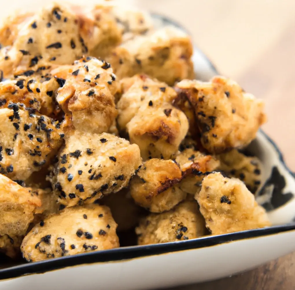 Nuggetsy z kurczaka z sezamem