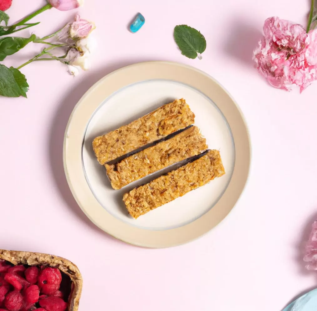 Owsiane batoniki z miodem i masłem orzechowym