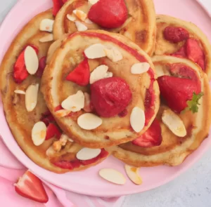 Placuszki z truskawkami