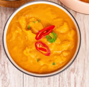 Zupa krem z dyni z kurczakiem