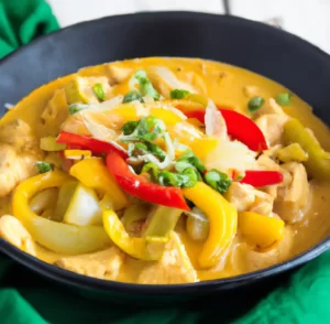 Zupa tajska z kurczakiem