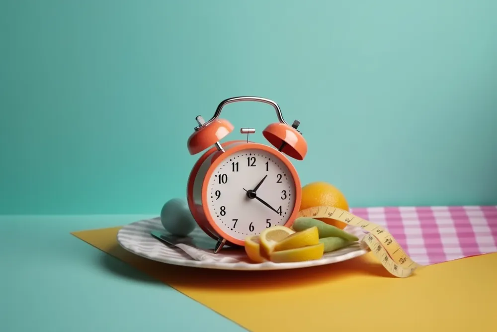 czas spożywania posiłków w trakcie postu przerywanego