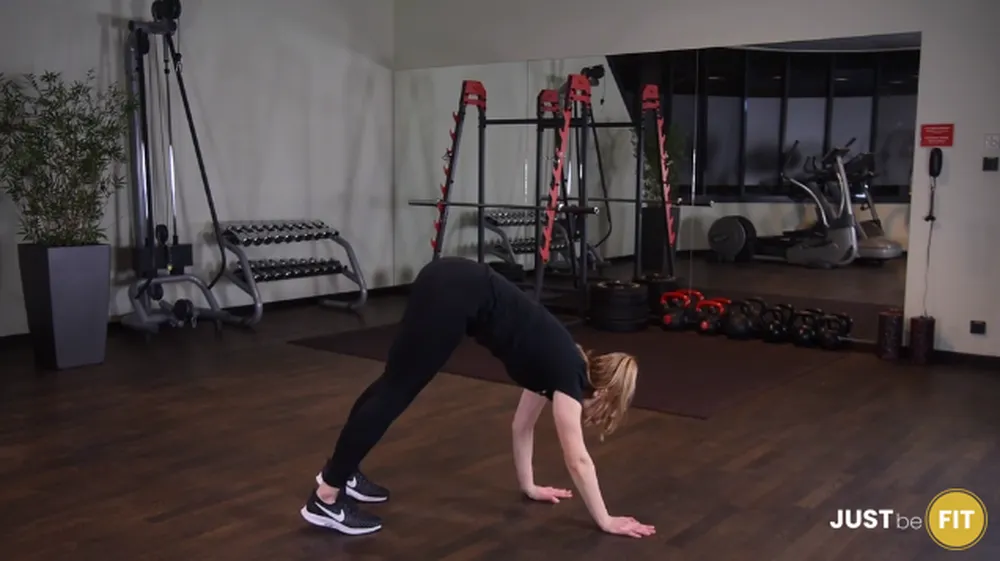 Inchworm ćwiczenia dla początkujących